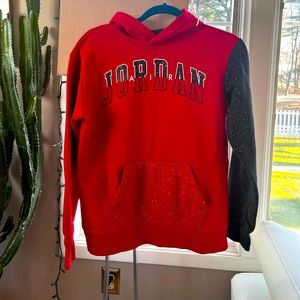 Jordan JDB Air Speckle Boys Hoodie Size XL